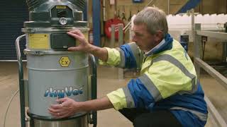 skyVac ATEX Demo Video - Internal High Level Cleaning