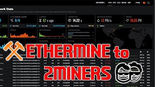 ETHERMINE Pool to 2MINERS Pool