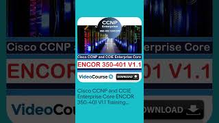 Cisco CCNP and CCIE Enterprise Core ENCOR 350-401 V1.1 Training Video Course