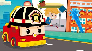 Fire Safety with ROY Song│POLI Theme Song│2D MV│Safety Series Opening Song│Robocar POLI TV