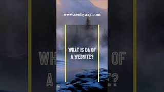 What Is DA Of A Website ? #SEOServices #BuyBacklinks #WebsiteTraffic