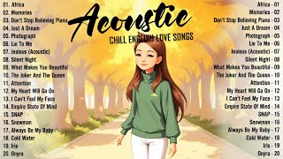 Trending Acoustic Songs 2025 Cover 🌻 New English Love Songs 2025 🌻 Mood Booster Playlist