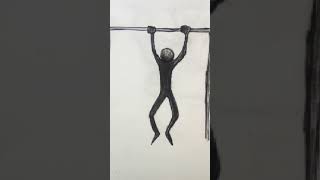 Story of stickman to thickman.😱😱😠#stickman#viral#shorts