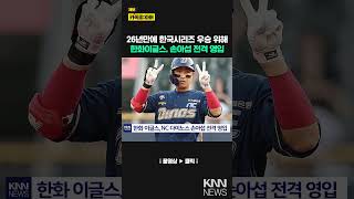 한화이글스, 26년 만에 한국시리즈 우승 위해 손아섭 전격 영입 / KNN