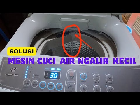 Cara Mengatasi Mesin Cuci Air Kecil