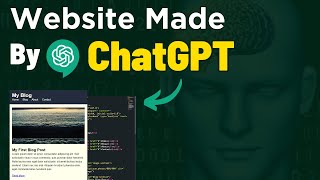 How  To Build A Blog Website Using ChatGPT  #chatgpt #openai