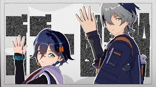 【#ゼンゼロMMD】アキラとリンでゴーゴー幽霊船【4K】 #zzz
