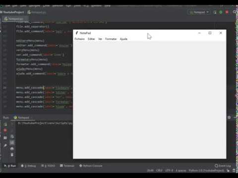 Adicionar menus e submenus usasndo tkinter; Como adicionar menus e submenus usando python tkinter