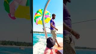 #Parasailing #malpe beach #shorts #viral