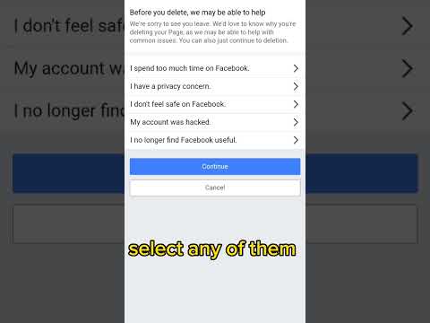 delete Facebook page 2023 #facebook #facebookaccount #facebookpagedeletekaisekare #facebookpage