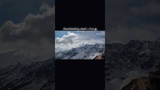 ❤️🏔️❄️.......#SnowyPeaks #WinterMountains #snowcappedmountains #MountainReels #EpicViews#ExploreMore