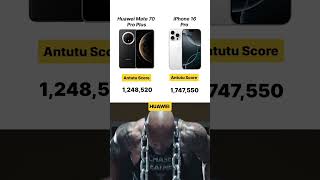 iPhone 16 Pro VS Huawei Mate 70 Pro Plus AnTuTu score comparison #iphone #s23ultra  #antutuscore