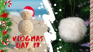Vlogmas Day 13 - DIY Fur pompoms & Fabric haul