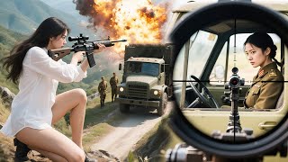 agent is to shoot Japanese official，through scope , found out she was sister lost many years!
