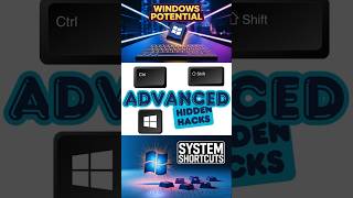 [PART 3] Unlock Windows Hidden Potential Top System Shortcuts! 💻