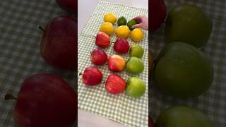 Fruit washing 🍎🍏 #asmr #asmrsounds #satisfying #restock #relaxing #fyp #shortsvideo #aesthetic