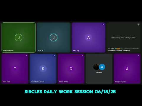 Sircles Work Session June 18, 2025
