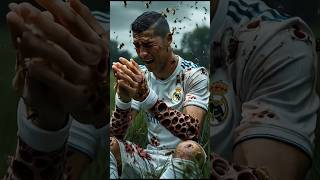 Poor Ronaldo Gets Stung by Bees, Messi to the Rescue! #ronaldo #messi #neymarpsg #mbappe