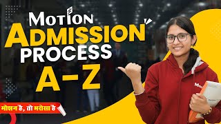 Motion Kota Admission Process! How to Take Admission in Motion | IIT-JEE NEET Part 1! #NVSir #kota