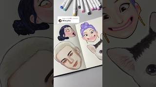 mira the baddest #kpopdemonhunters #drawing #netflix