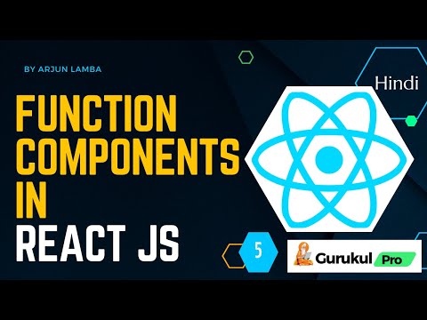 Introduction to Components in React | Work with Function Component | #reactjs #functioncomponent
