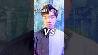 Doomer VS Sigma #funny #kawaharu #sigma #doomer #fyp