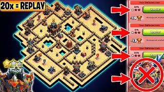 ONLY 1 STAR TH17 LEGEND BASE + REPLAY TH17 NEW WAR BASE LINK AFTER UPDATE TH17 BASE LINK