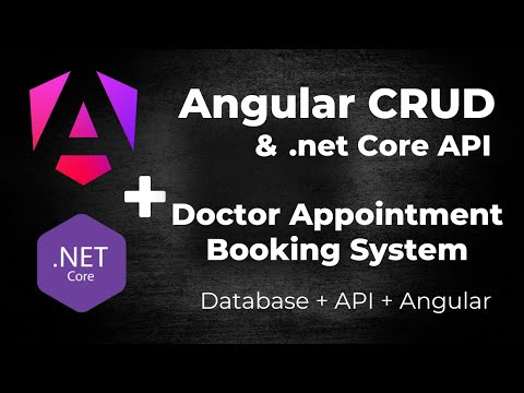 Doctor Appointment Booking App using Angular & .NET API | Full Project