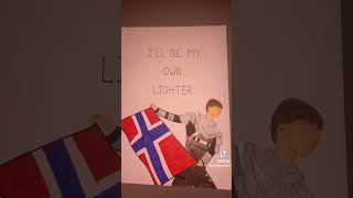 Kyle Alessandro - Lighter lyrics and images drawn 🇳🇴 (NOT MINE)