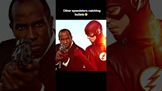 Other Speedsters vs Zoom Catching Bullets 🗿 #shorts #theflash
