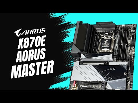 GIGABYTE X870E AORUS MASTER - The Motherboard you need for your AMD Ryzen X3D CPU