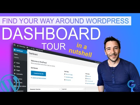 Wordpress dashboard tutorial for beginners 2020