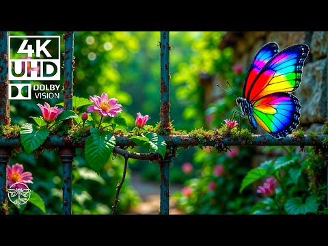 Nature's Melody 🎼🍃  Butterfly Bliss & Soothing Piano Music