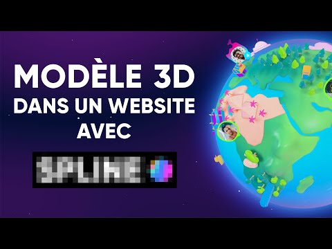 Modélisation et Importation d'un Objet 3D dans un Site Web Facilement - Sans Librairie JS (Three.js)