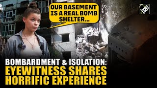 “A projectile hit into my school…” Eyewitness shares terrible experience of Russia-Ukraine war