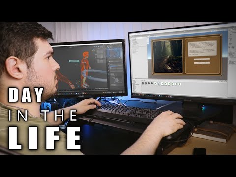 A Day in the Life of an Indie Game Developer