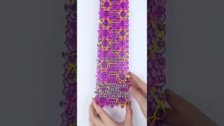 Trying the WIDE Honeycomb bracelet! Using Rainbow Loom’s Loom Your Life kit from Target. #crafts