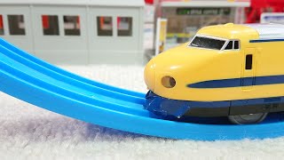 プラレール ドクターイエローが線路の点検をします 新幹線 エコーくらぶ echoechoclub