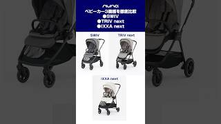 nuna_ベビーカーSWIV、TRIV next、IXXA nextを徹底比較！