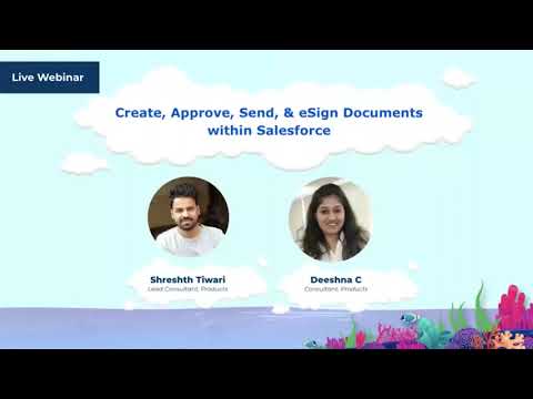 Webinar: Create, Send & eSign Documents within Salesforce