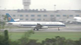 桃園國際機場 中國南方航空B-6356 A321-200 23跑道  航班起飛