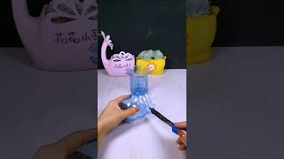 plastics bottle make in craft #newcrafts #artandcraft #craftings #plastic #craftideas