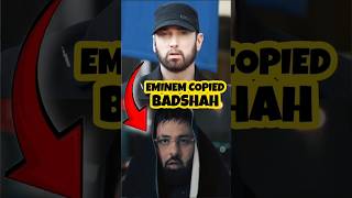 EMINEM tried to copy BADSHAH😳 #badshah #ektharaja #eminem #shorts