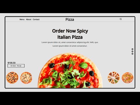 Build a website Using HTML & CSS