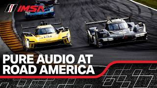 Road America ASMR | 38 Minutes of the 2024 IMSA WeatherTech Race Broadcast with Car Audio Only
