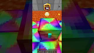 How Avoid Traps at Different Ranks IQ Difficulty #shorts #meme #minecraft