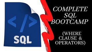 Complete SQL Bootcamp||Episode 2||WHERE clause and operators.