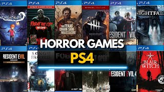 Top 40 Best PS4 HORROR Games (2025)