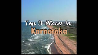 Top 9 destinations in Karnataka #Shorts | Karnataka Tourism